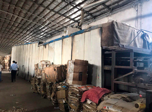 Автоматическое оборудование для производства яичных лотков